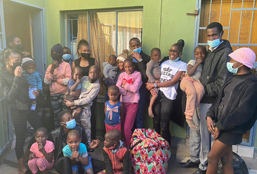 Shixwameni celebrates her birthday with 27 orphans