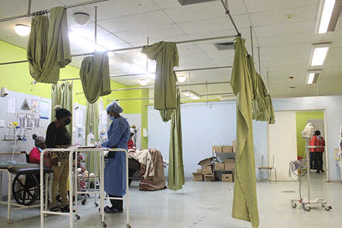 Hailed by patients, shunned by society… Katutura hospital fronts up to deadly pandemic