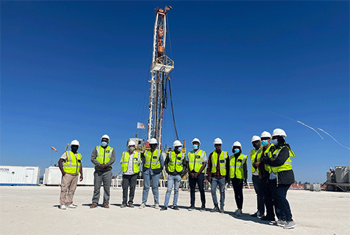 Commission visits ReconAfrica’s drilling sites