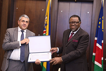 UNWTO honours Geingob for commitment to tourism