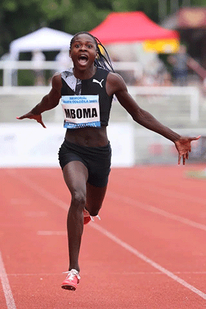 Unstoppable Mboma eyes glory in Poland