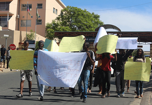 Student unions issue ultimatum… tired of NSFAF anguish