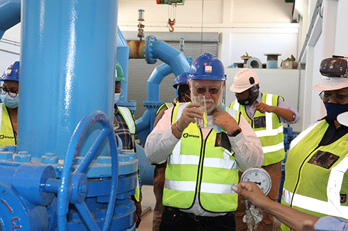 Schlettwein urges youth to prepare for desalination plant jobs