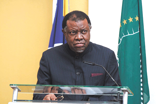 Defence minister appointment high on Geingob’s agenda