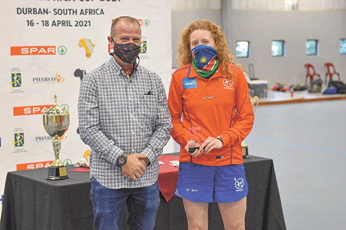 Namibia scoop accolades at Indoor Africa Cup