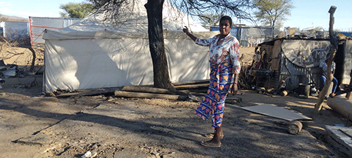 Family appeals for help after shack fire