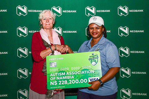Nedbank golf series raises over N$200 000 for autism