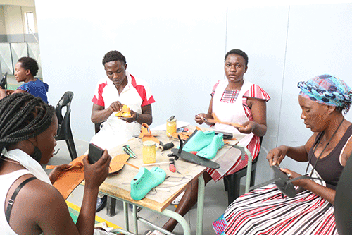 Leather training instils high hopes in youth