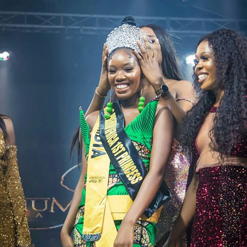 Hinanifa crowned Miss Premium Africa first runner-up