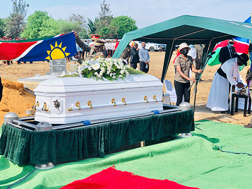 Courageous, principled Shixwameni  laid to rest