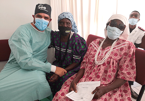 Local doctors restore sight of 350