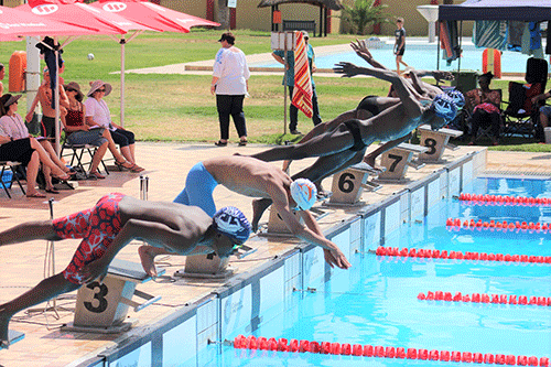 Swimming gala finals this weekend
