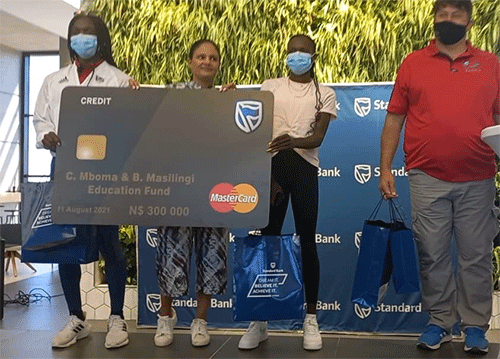 Standard Bank delivers on its promise…N$300 000 education fund for Mboma, Masilingi