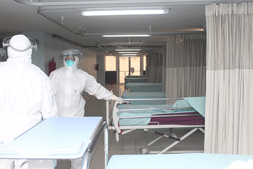 Govt adds beds for Covid fight