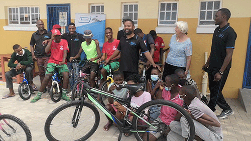 Môreson Special School receives five bicycles