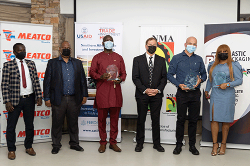 Namibia Exporter Award winners receive trophies