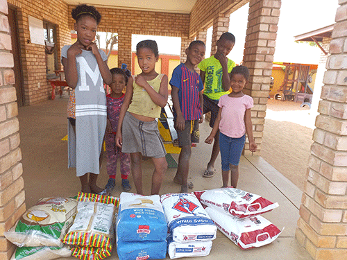 Omusati Granite donates to orphanage homes