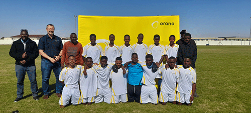 Sports equipment for schools in Oshikoto and Erongo