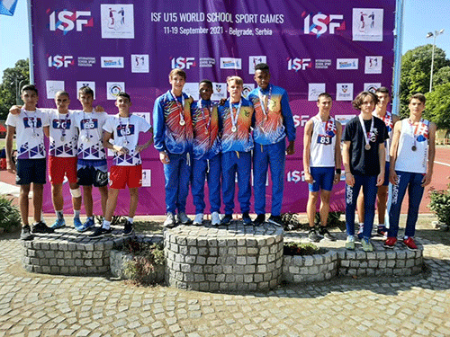 Gold for Namibia in Serbia
