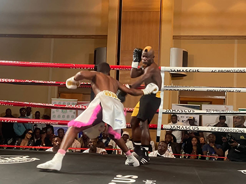 Nangolo retains title… challenges ‘Energy’ to a fight 