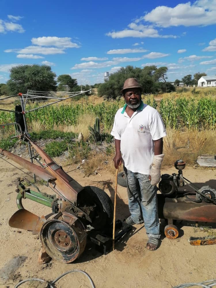 Evicted farmworker finds pasture in corridor
