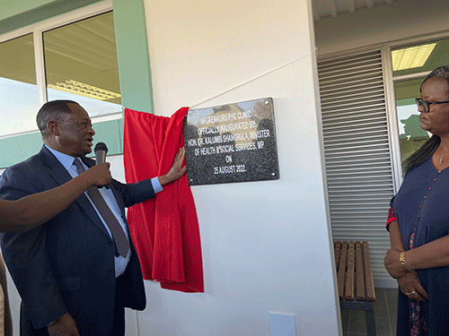 Nkurenkuru community gets clinic