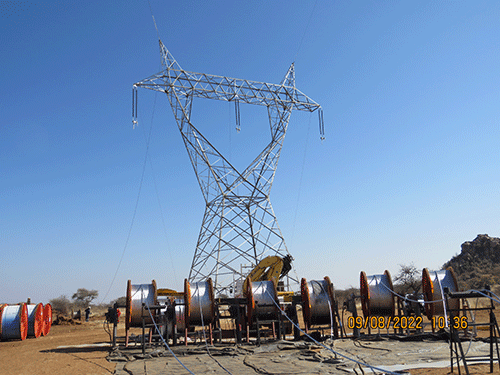 New 400kV transmission line nears completion 