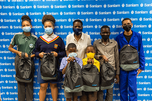 Sanlam announces Bag-to-School winners