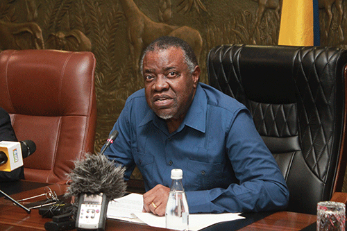 Geingob still worried about low vaccination rate