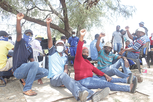 Striking workers allege Hartlief uses scab labour