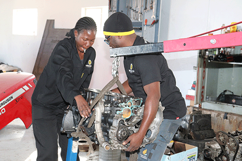 Woman beats all odds to make living  as mechanic