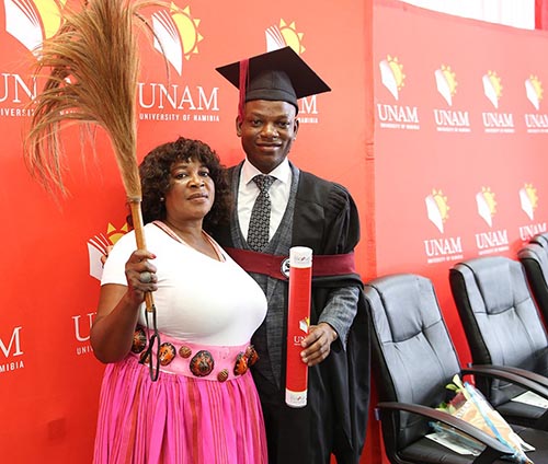 Deaf student overcomes all odds to graduate