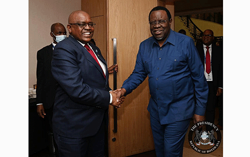 Geingob, Masisi committed to BONA 2027…say all will be ready on time