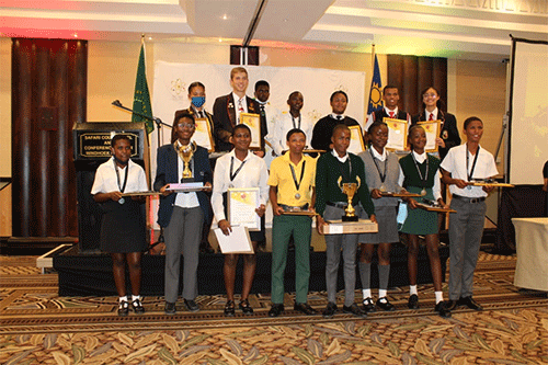 Mathematically-gifted receive awards