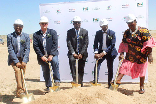 N$300m solar plant launched at Usakos