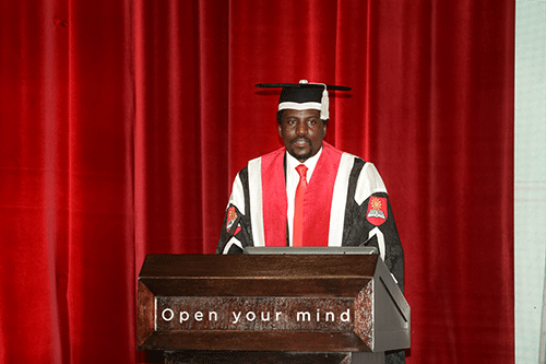 Matengu encourages students to face challenges