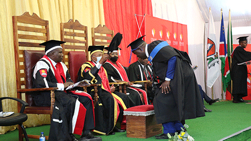 Unam Katima campus caps 260 graduates