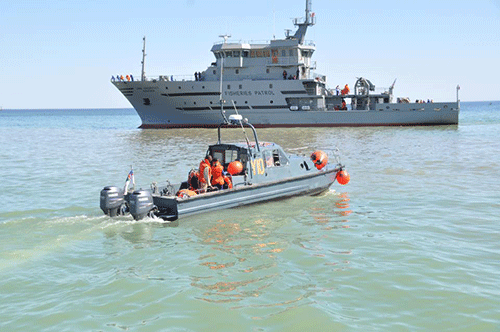 Ministry denies renting fisheries patrol vessel