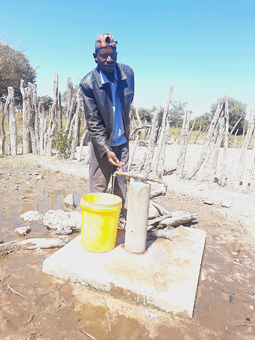Communities walk 40km to water point…11 villages share one tap