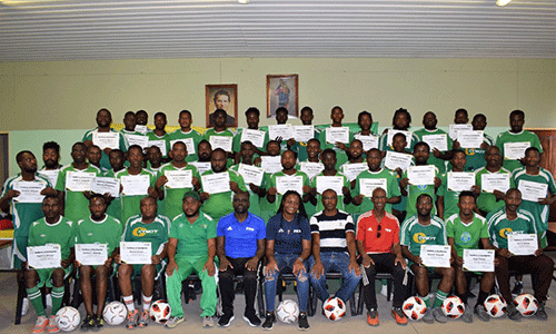 Rundu football coaches trained