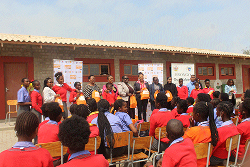 UNFPA donates dignity kits in Erongo