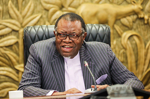 Namibia trusts UN to negotiate peace