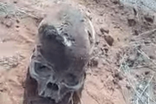 Human remains discovered at Aminuis