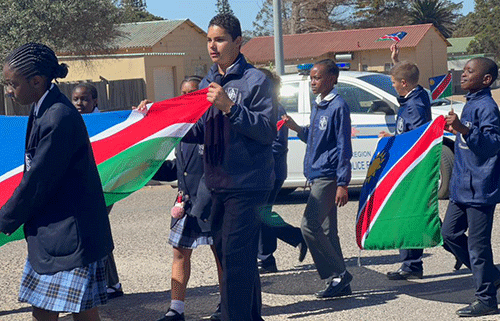 Oranjemund learners rave over national symbols