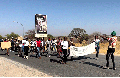 Okahandja informal settlers demand petition back