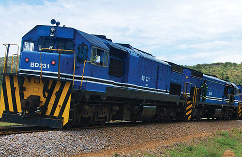 Trans-kalahari railway construction set for 2025