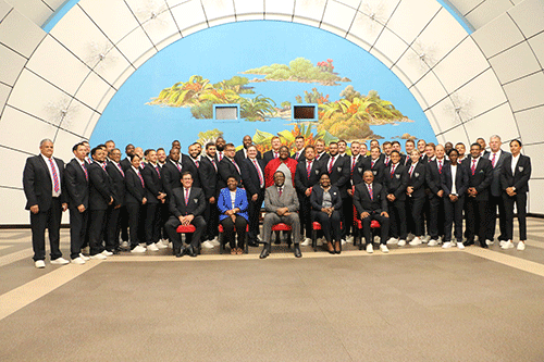 President sends off rugby team