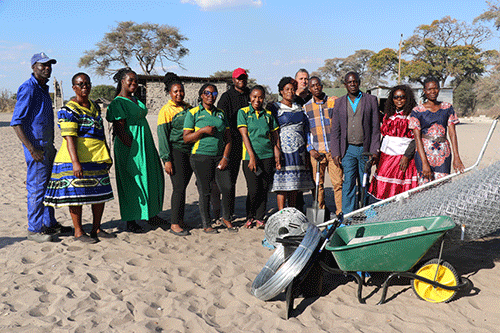 Zambezi rural schools receive fence donations
