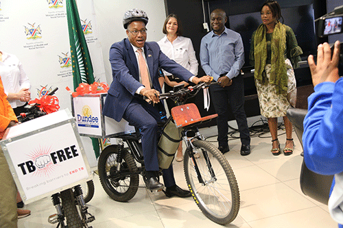 Dundee donates e-bikes to Tsumkwe’s healthcare