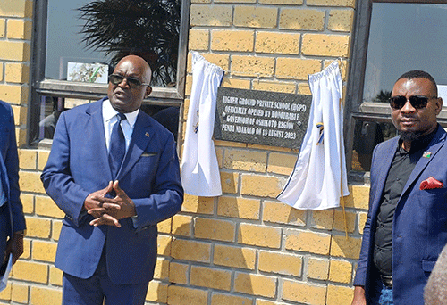 Omuthiya’s first private nursing college officially opened